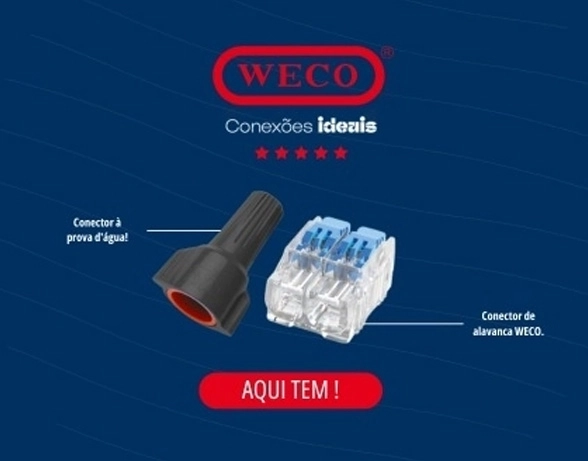 conector, conector de emenda, conector rápido, weco, wago, conector wago