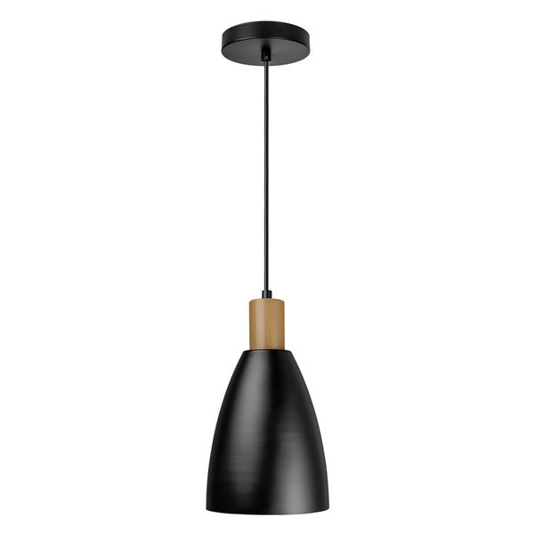 Pendente Ceci Red Alum Ø150mm Interno Dourado Preto Liso
