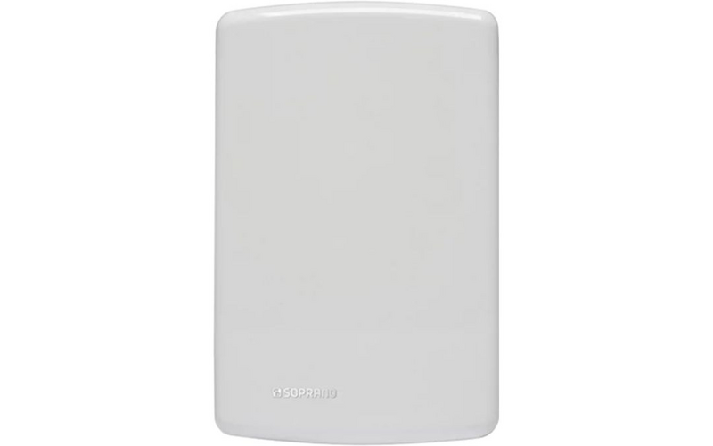 Placa cega 4X2 Branco DUP