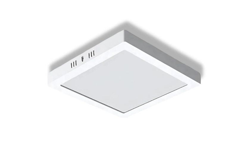 Luminária SOBREPOR quadrada BACKSTAGE LED 18W 6500K 210X210X27 1620LM