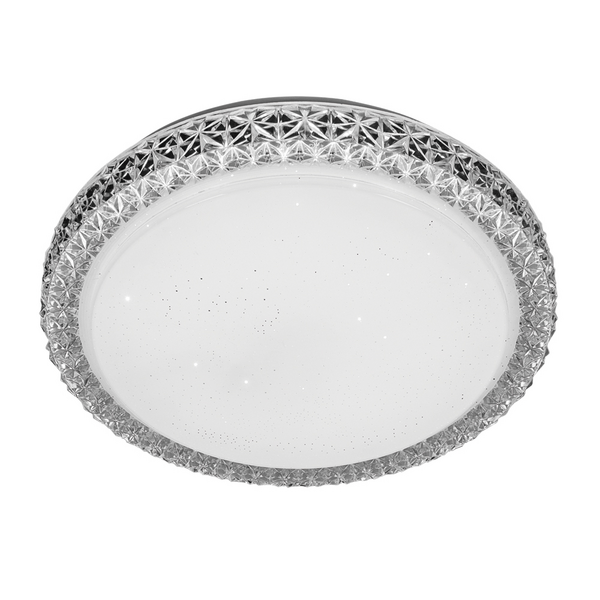 Plafon Shine LED Red. 280mm Acrilico Liso 18W - Bi-Volt TCC Ajustável