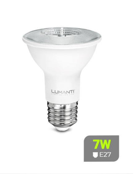 LAMPADA PAR20 LED E27 7W 3000K 36 AUTOVOLT