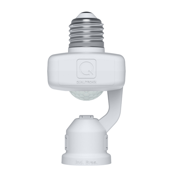 SENSOR DE PRESENCA MICROCONTROLADO E27 360° C/ FOTOCELULA QA17M QUALITRONIX