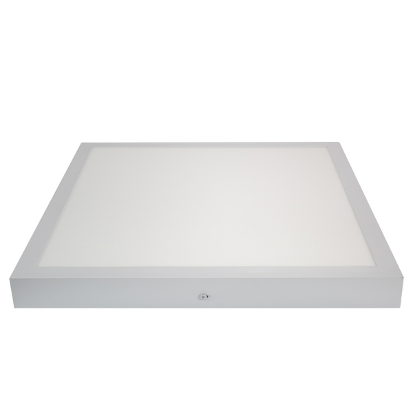 Painel Backlight LED 32W SOBREPOR Alum Quad 400mm Bivolt 6.500K - Branco