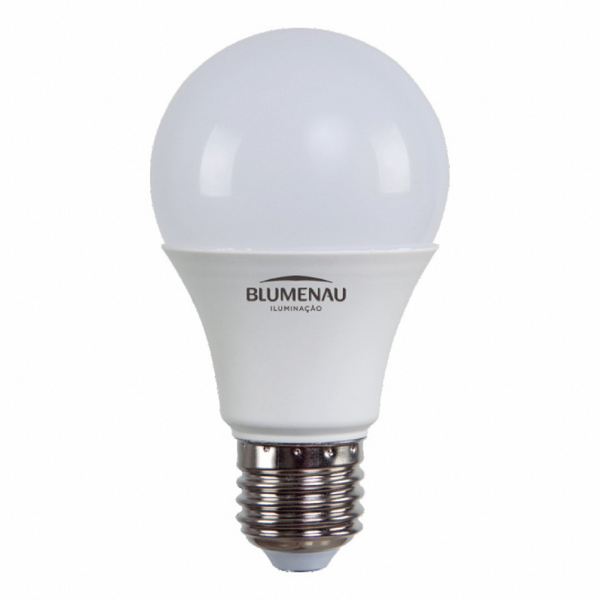 Lamp. LED A60 E27 - 9W 810Lm 127/220V 6.500K - Blumenau iluminação