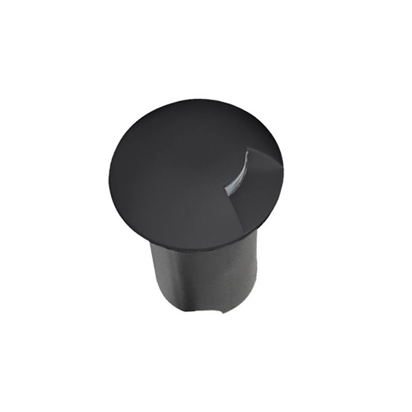 Embutido Solo Open LED Alum Bivolt 1W 3.000K - Preto