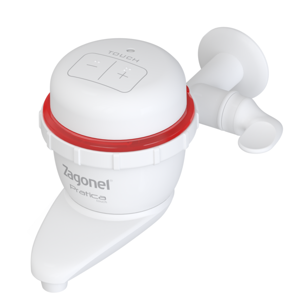 TORNEIRA PRATICA TOUCH ELETRONICA 5500W 220V BRANCO CX.PR