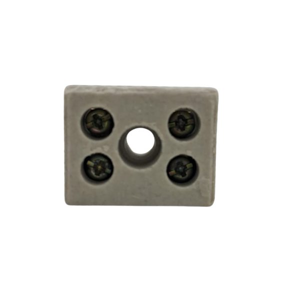 CONECTOR PORCELANA 2 POLOS 6MM